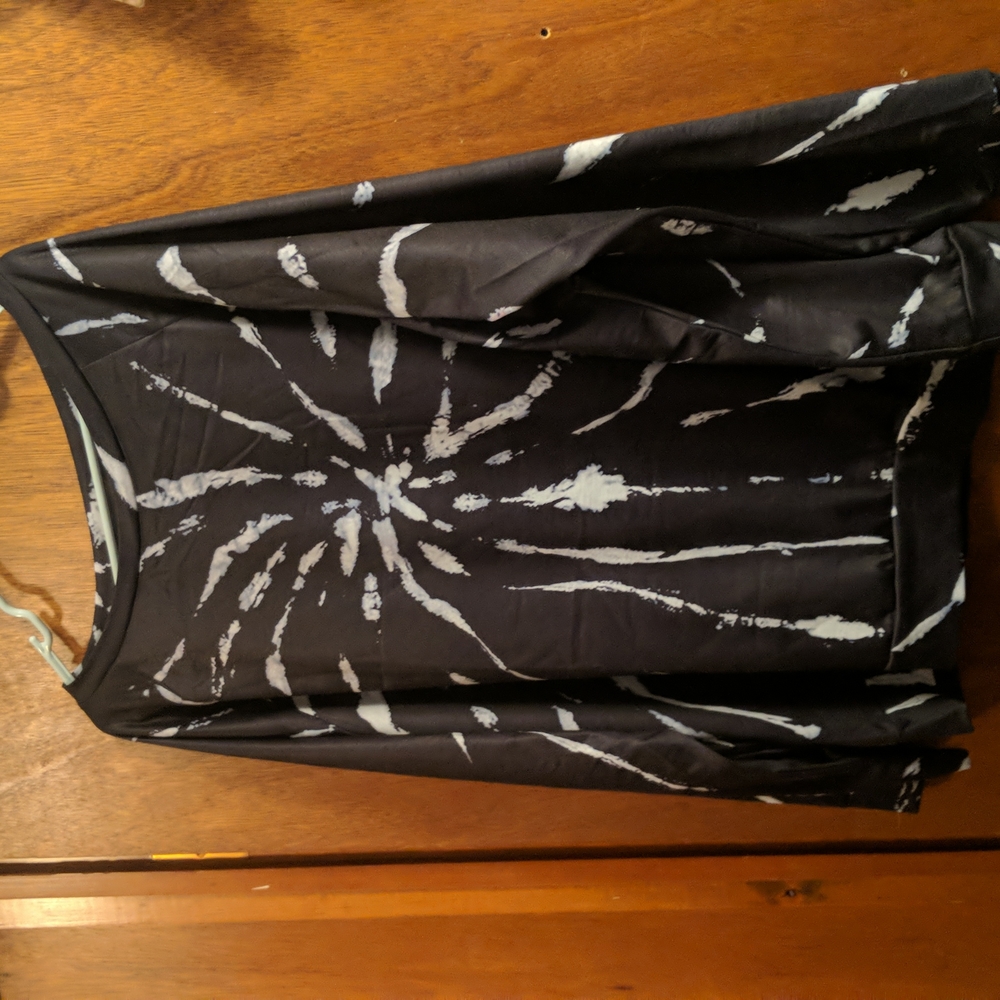 Tie dye burst sweater